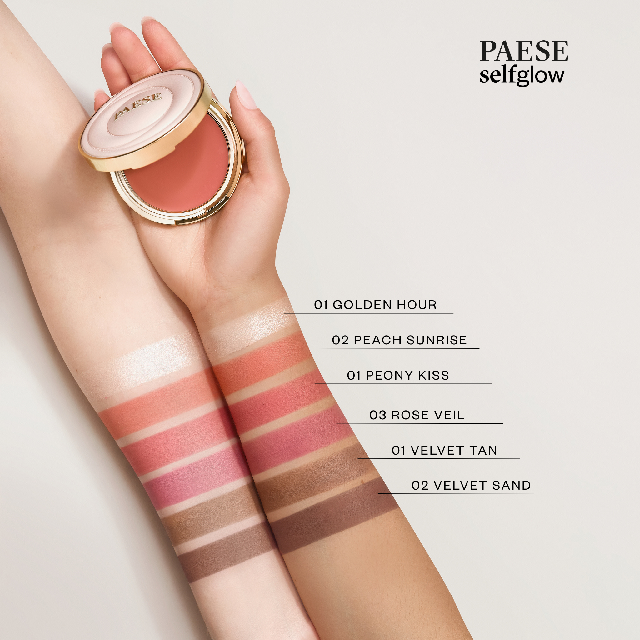PAESE Selfglow Creamy Highlighter