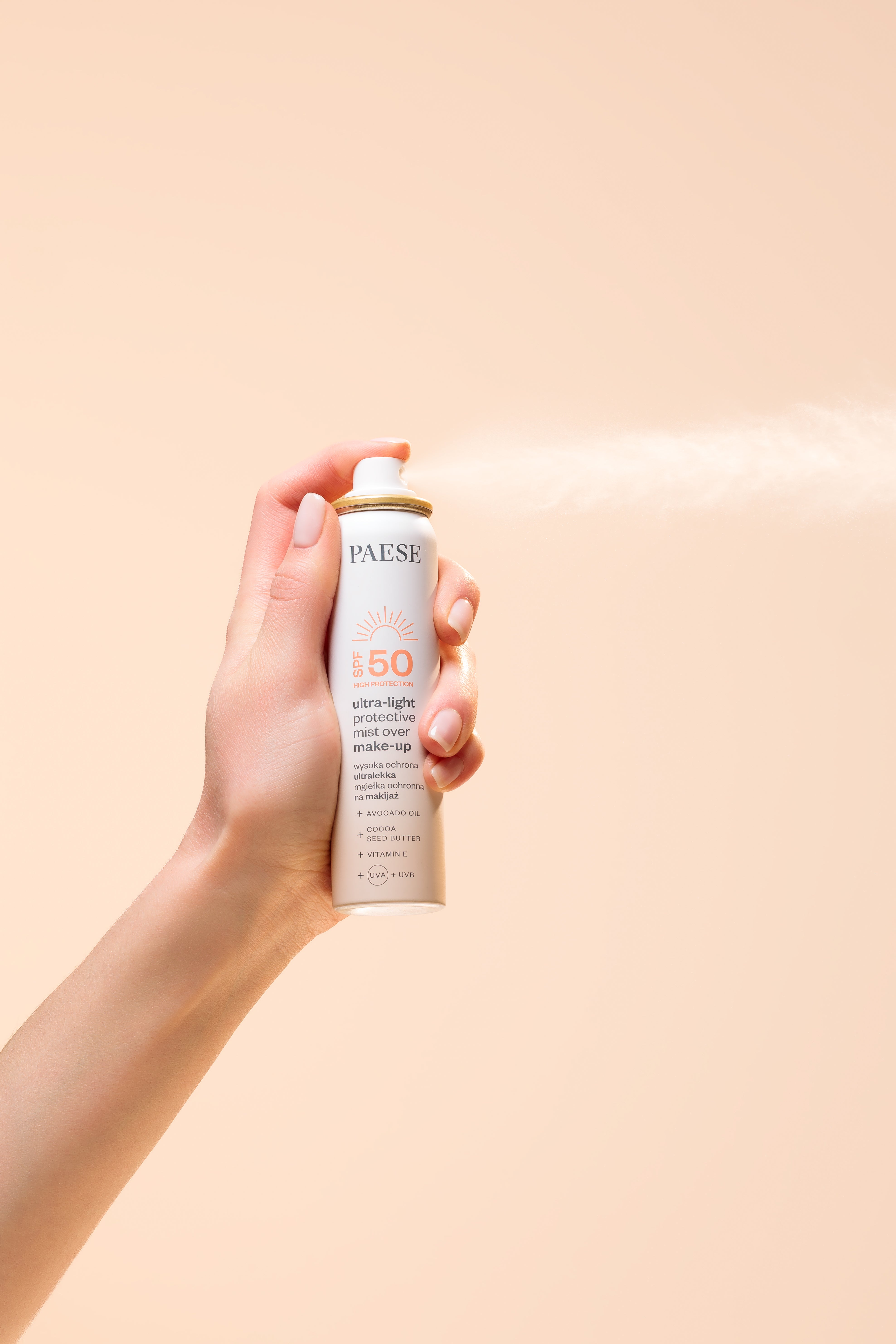 PAESE Ultra-Light Protective Mist Over Make-up SPF 50