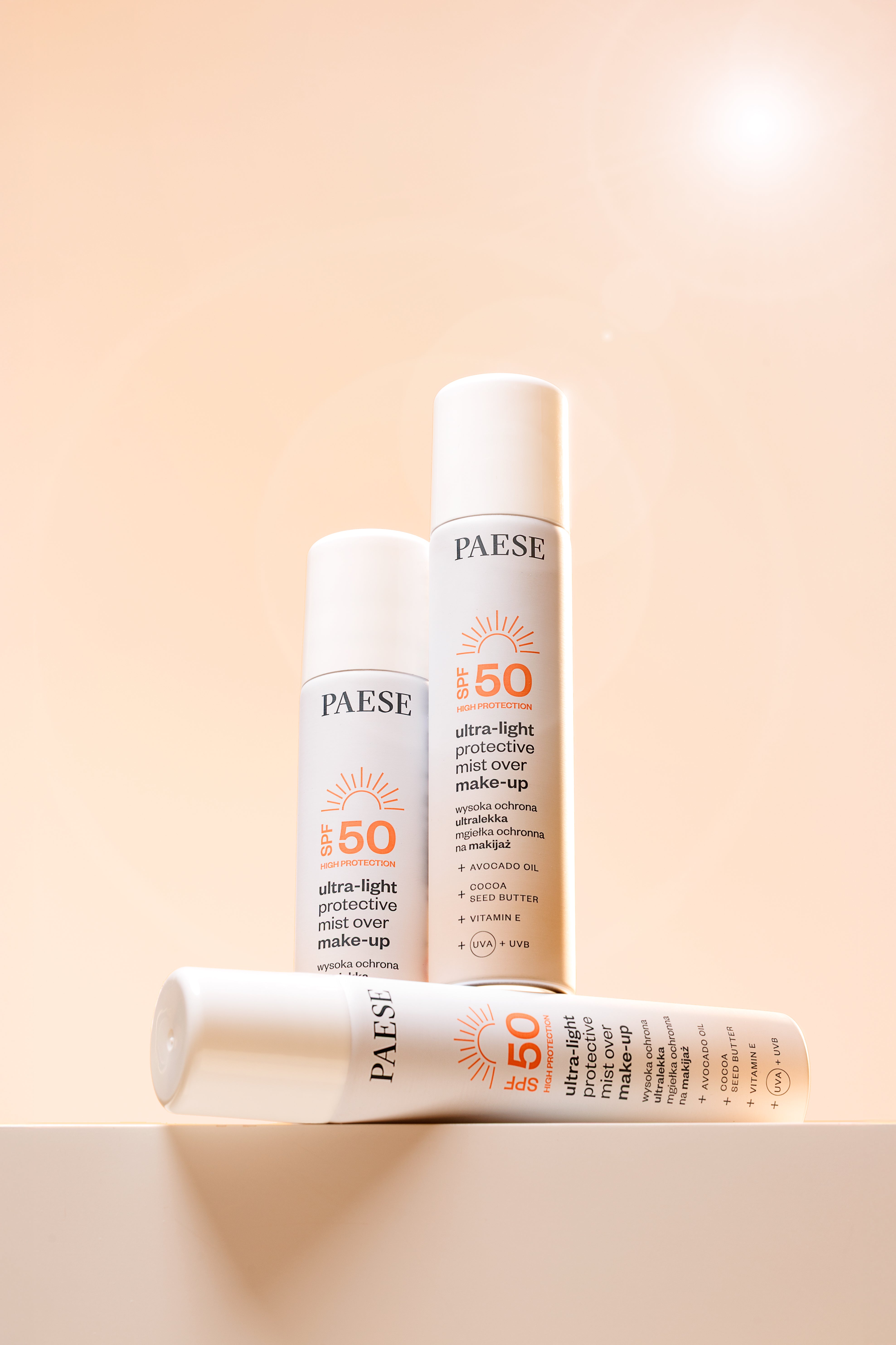 PAESE Ultra-Light Protective Mist Over Make-up SPF 50