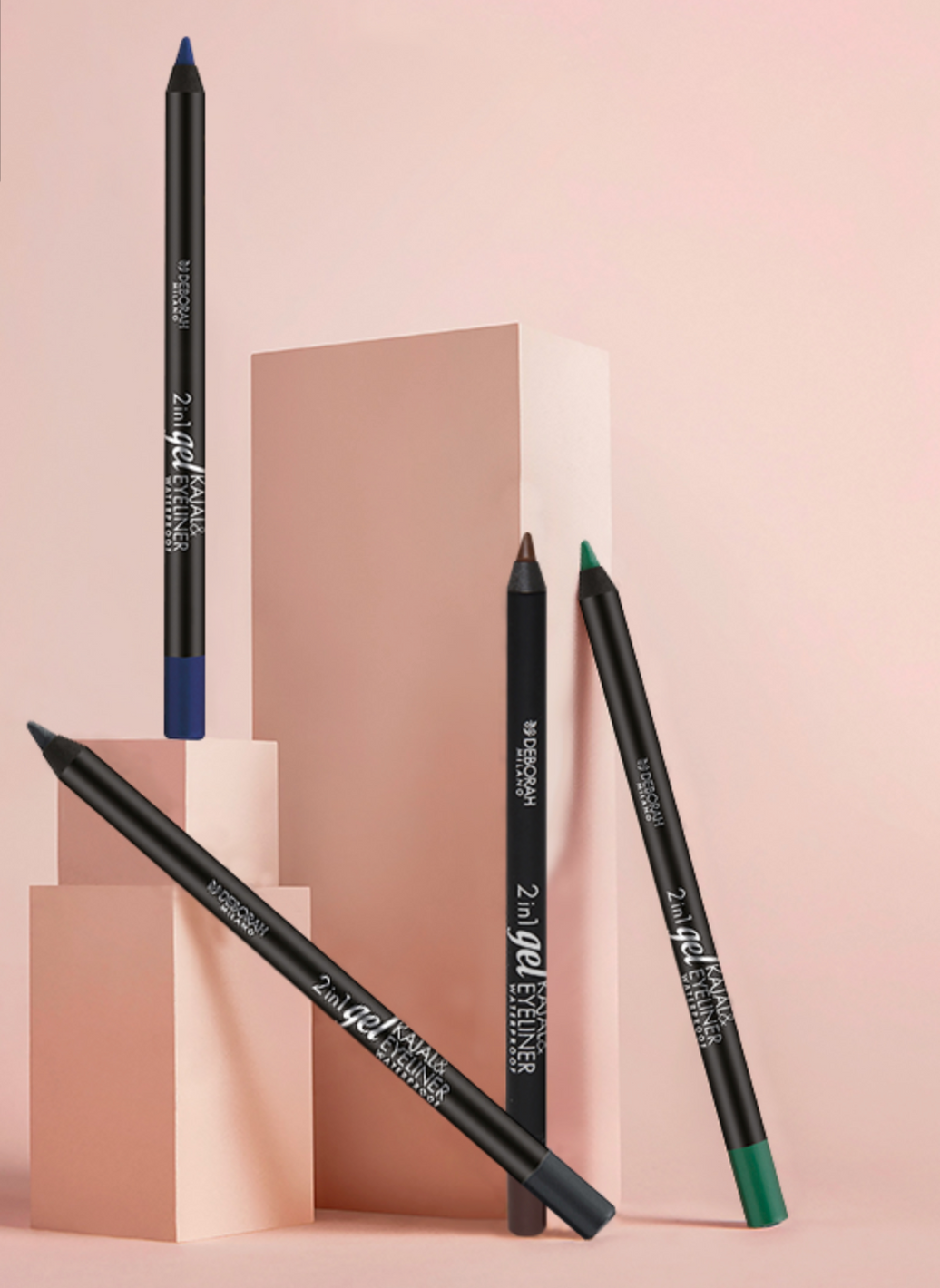 DEBORAH  2 IN 1  GEL KAJAL & EYELINER
