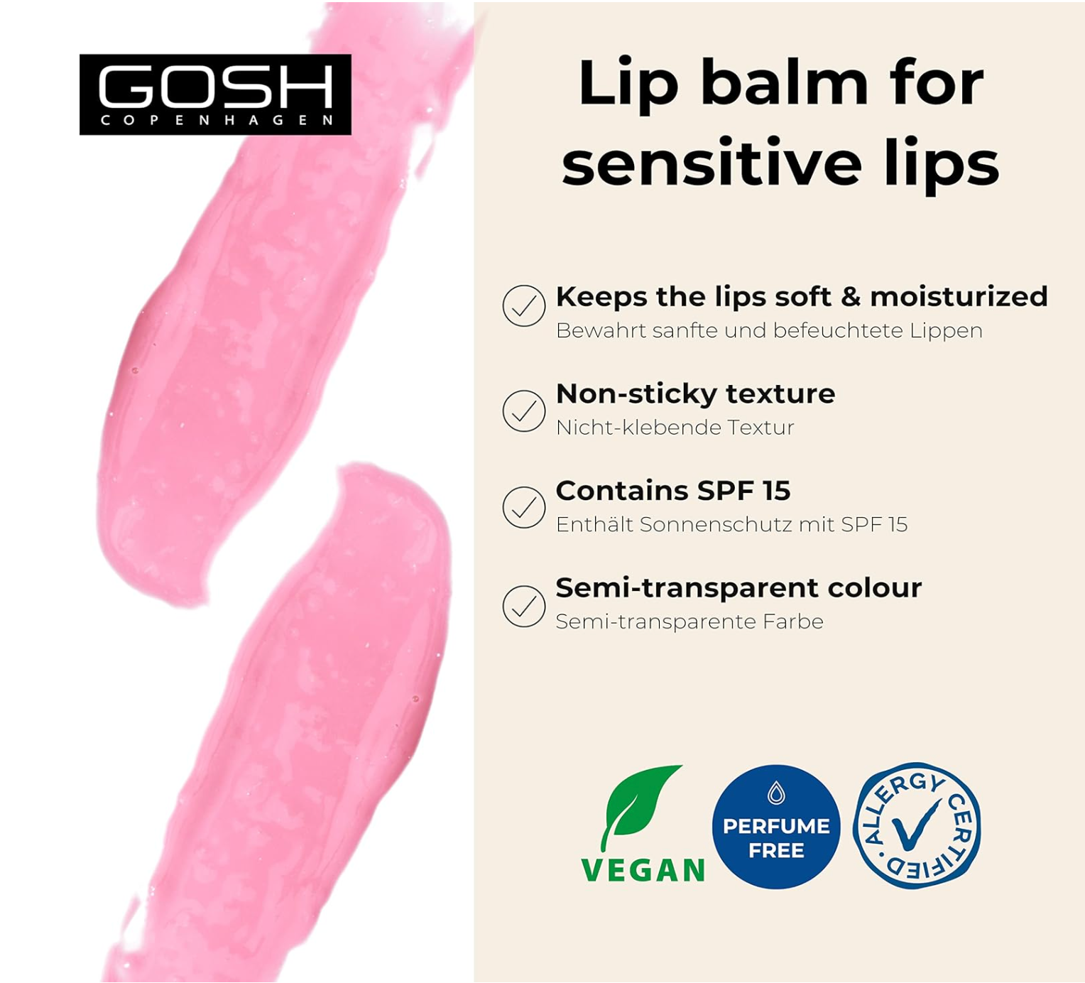 GOSH SOFT'N TINTED LIP BALM