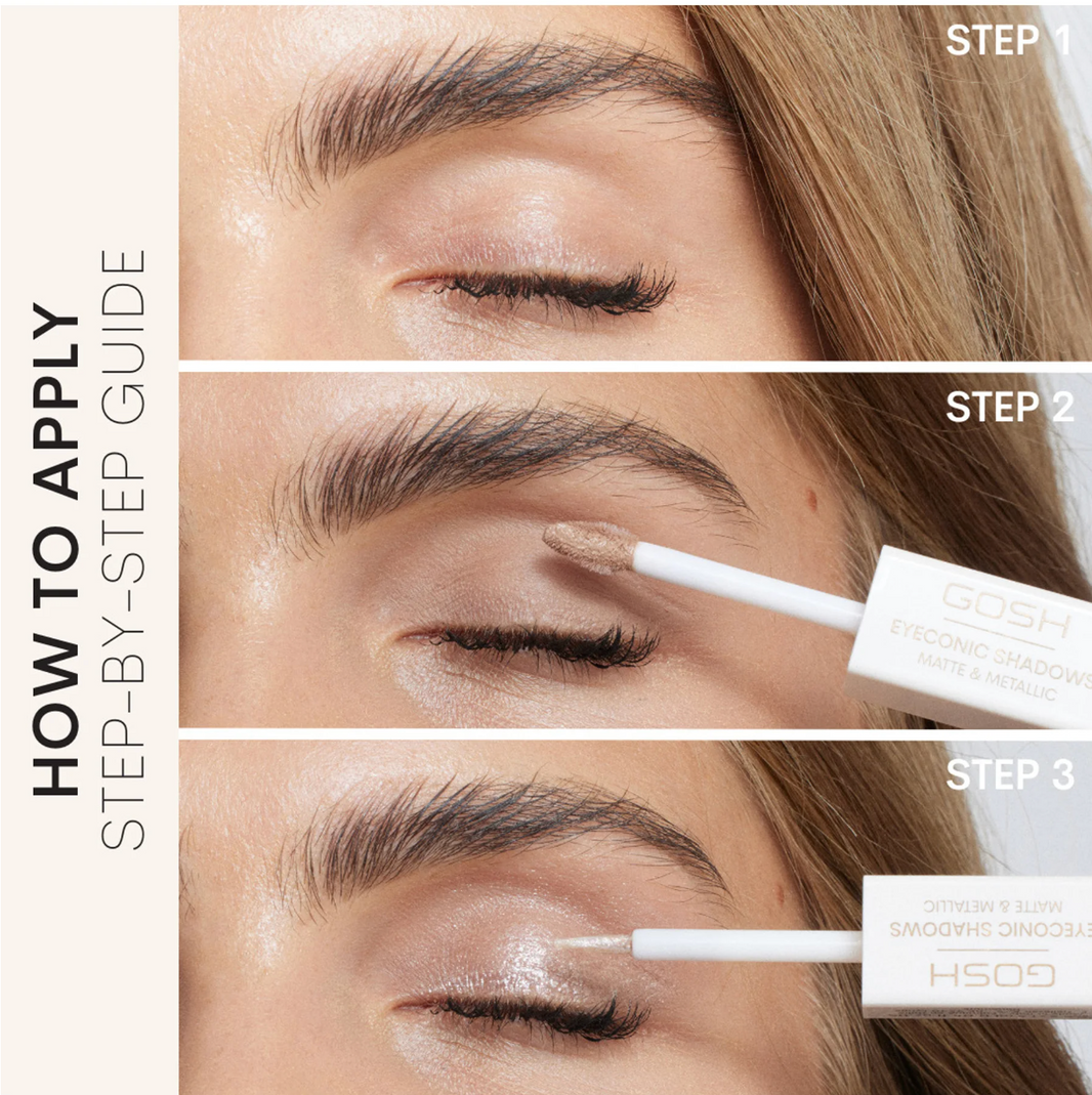 GOSH Eyeconic Shadows, 2 in 1