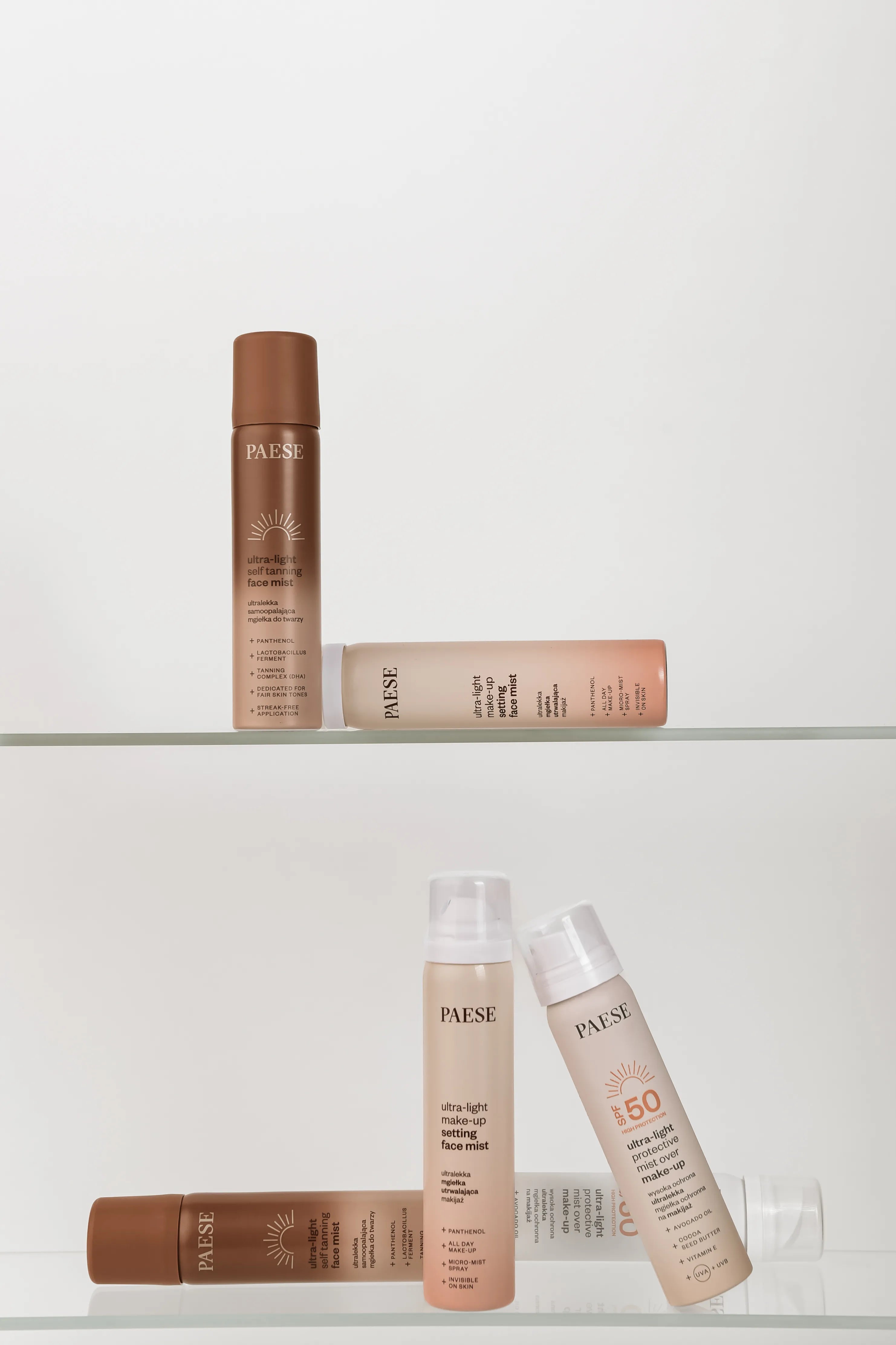 PAESE Ultra-Light Self-Tanning Face Mist