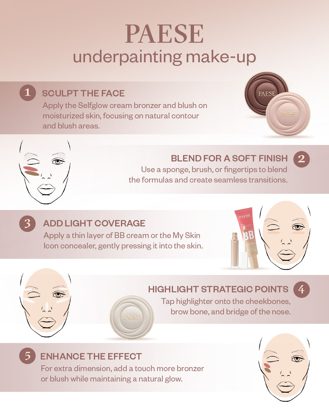 PAESE Selfglow Creamy Highlighter